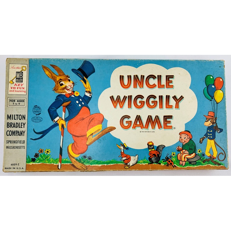 Uncle Wiggily Game – 1954 – Parker Brothers – Great Condition