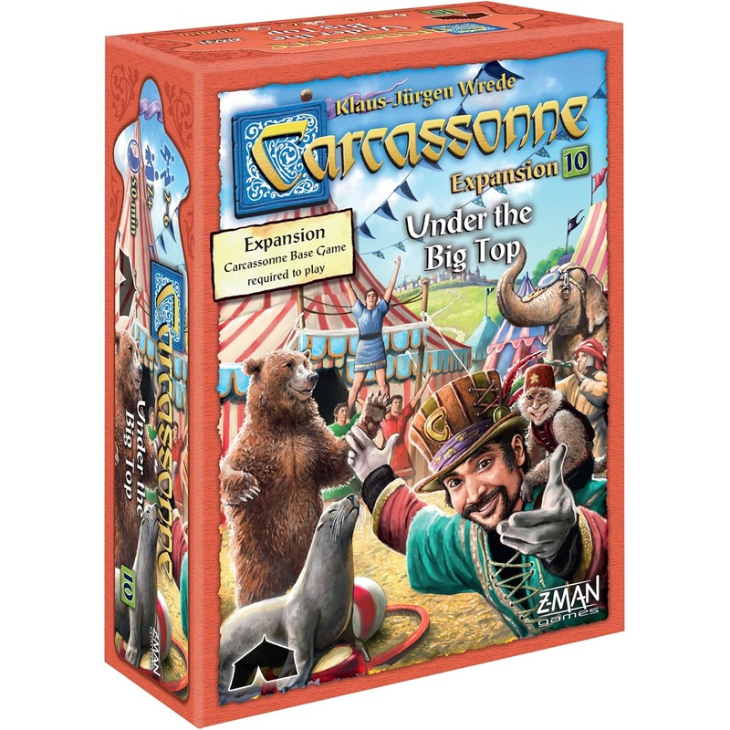 Carcassonne Under The Big Top Expansion Pack 10