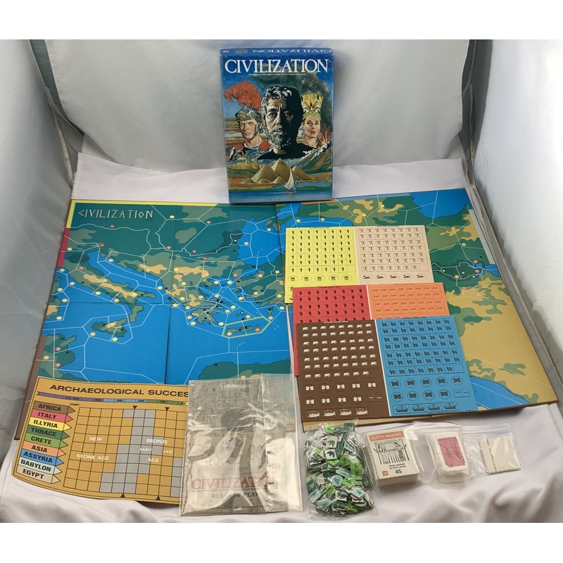 Civilization Game – 1981 – Avalon Hill – Great Condition