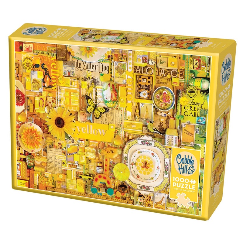 Cobble Hill – 80148 | Yellow – 1000 Piece Puzzle