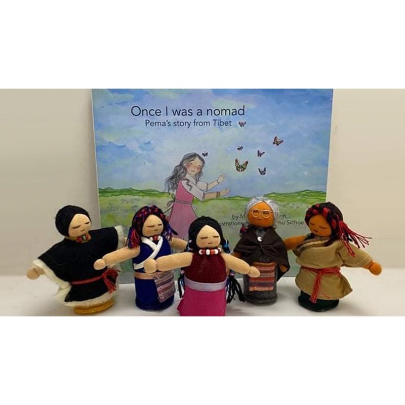 Dolls 4 Tibet – Once I Was a Nomad Book and Mini Doll Set