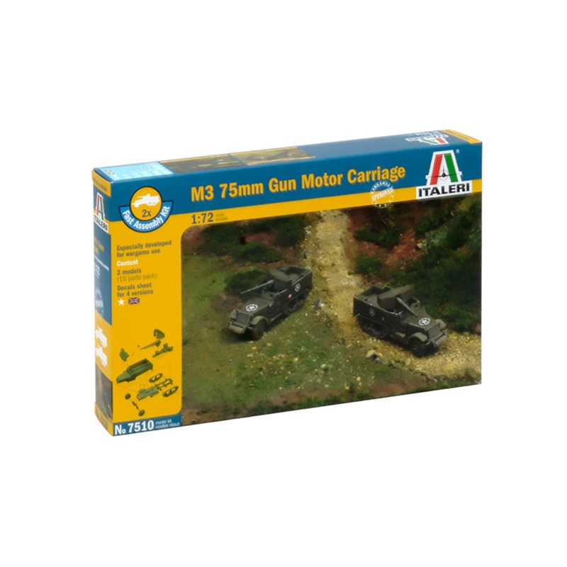 Italeri M3 76Mm Gun Carraige