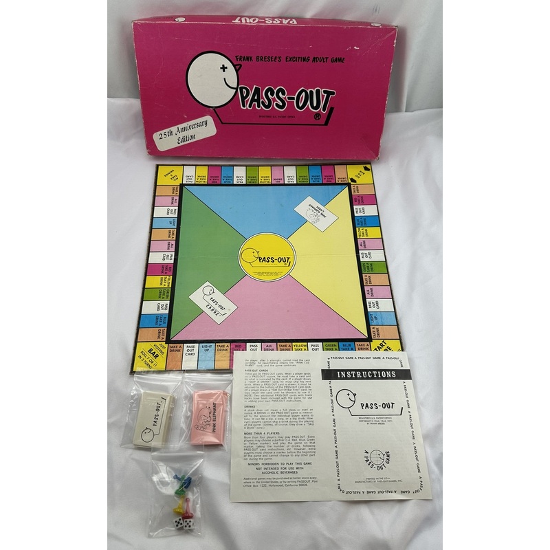 Pass Out Game – 1971 – Frank Bresee – Very Good Condition