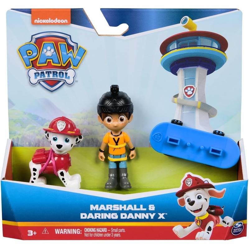 PAW Patrol Marshall and Daring Danny X Figures Se