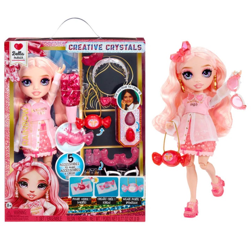 Rainbow High Creative Crystals Bella Parker Doll