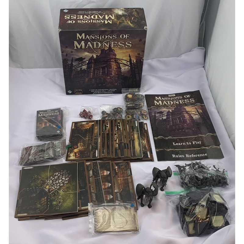 2016 Mansions of Madness Game 2nd Edition – Fantasy Flight Games – Great Condition