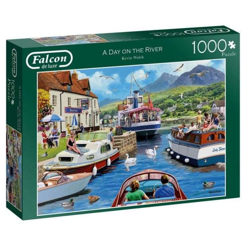 A Day on the River – 1000pc – Falcon Jigsaw