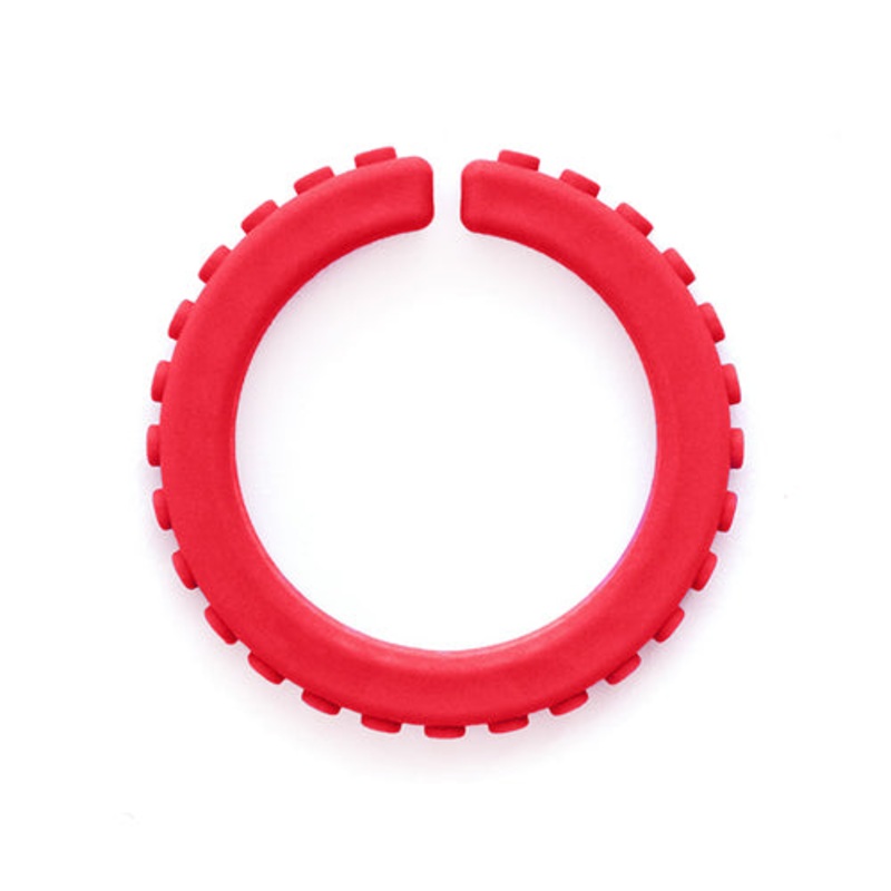Ark’s Bracelet Textured large – Soft (Red)