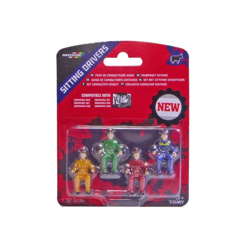 Britains Sitting Drivers Set 1:32 Scale