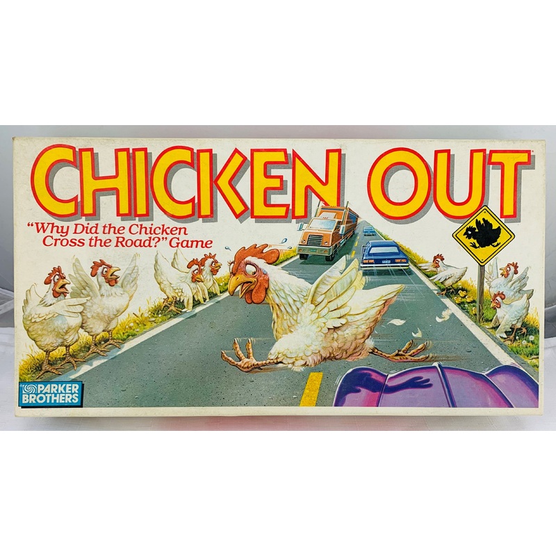 Chicken Out Game – 1988 – Parker Brothers – Great Condition