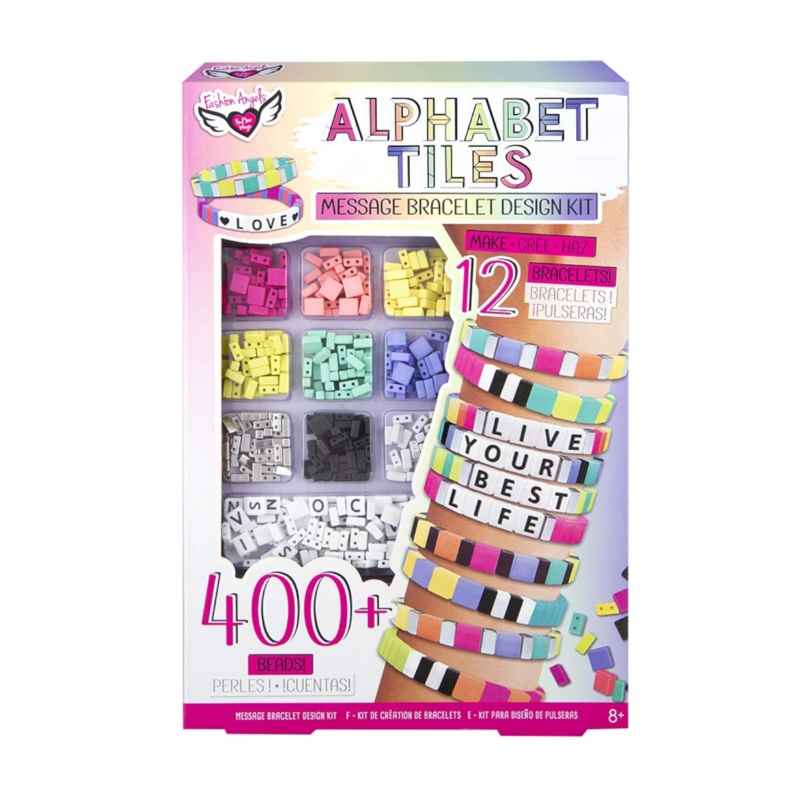 Fashion Angels – 36112557 | Alphabet Tiles Bracelet Kit