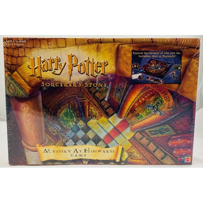 Harry Potter Sorcerer’s Stone Mystery At Hogwarts – 2000 – Mattel – New