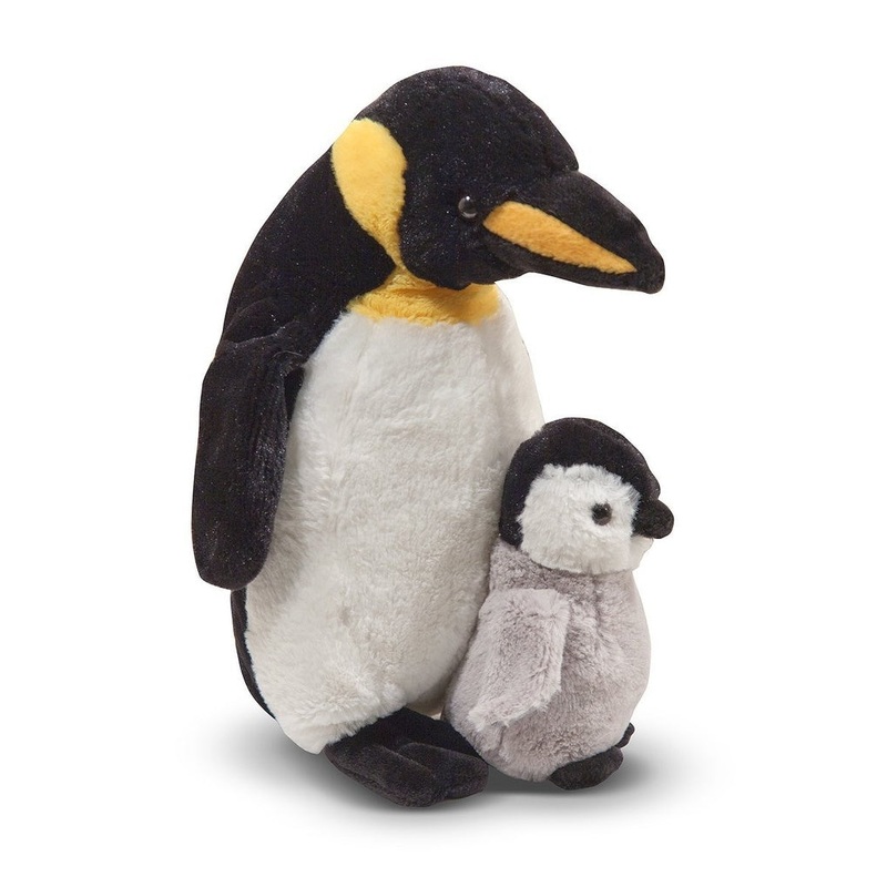 Living Nature Penguin with Chick