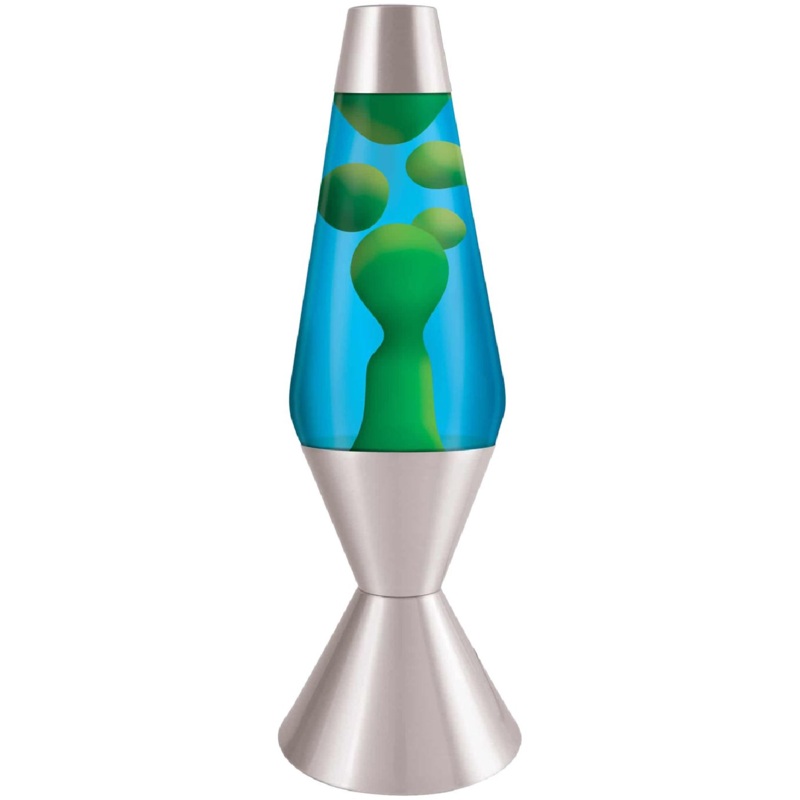 Schylling – 2124 | 14.5 Lava Lamp – Green and Blue