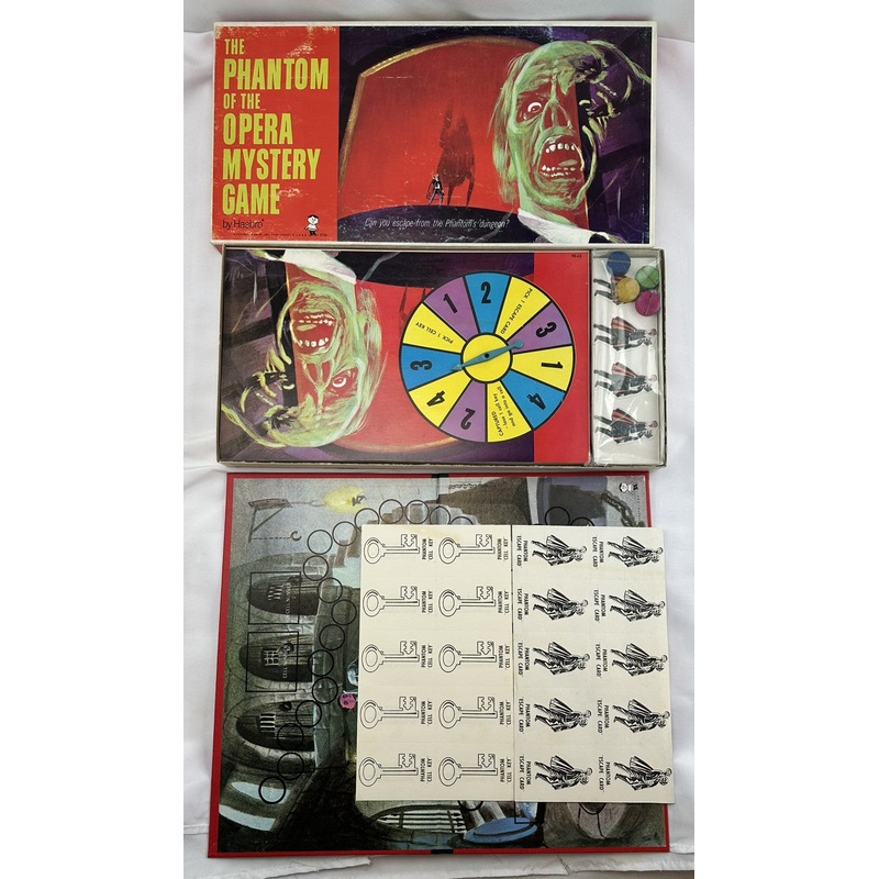 The Phantom of the Opera Mystery Game – 1963 – Hasbro – New Old Stock