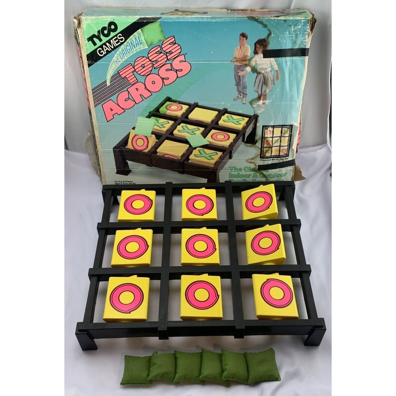 Toss Across Game – 1993 – Tyco – Good Condition