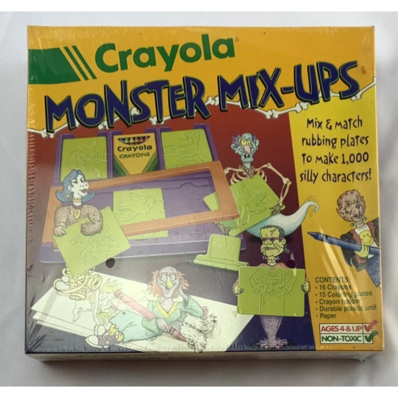 Crayola Monster Mix-Ups – New Sealed