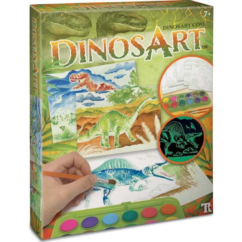 Dinosart Magic Watercolour Kit