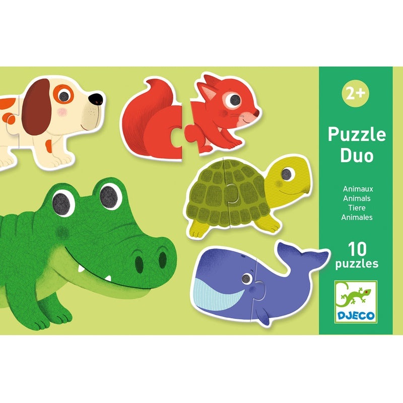 Djeco – Duo Puzzles Animals