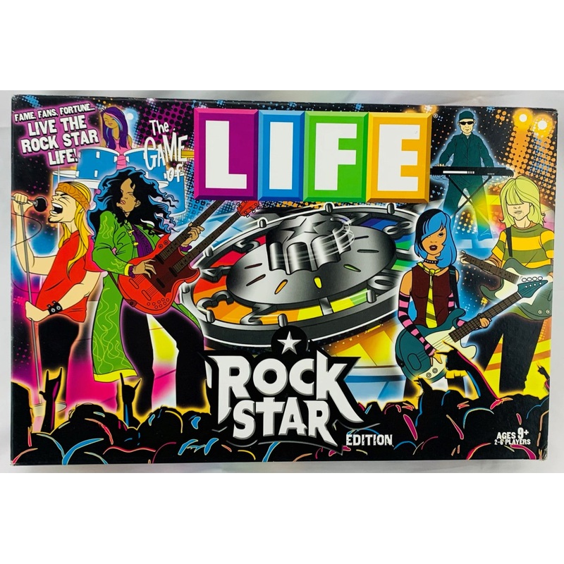 The Game of Life: Rock Star Edition – 2009 – Hasbro – Great Condition