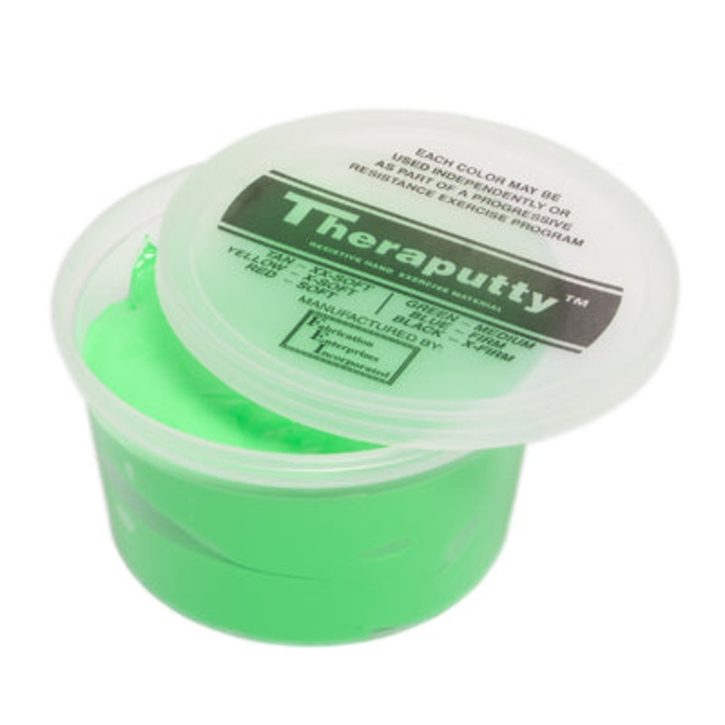 Theraputty Green – Medium (1 lb)