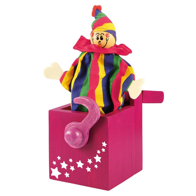 BigJigs Jack in a Box (Pink)