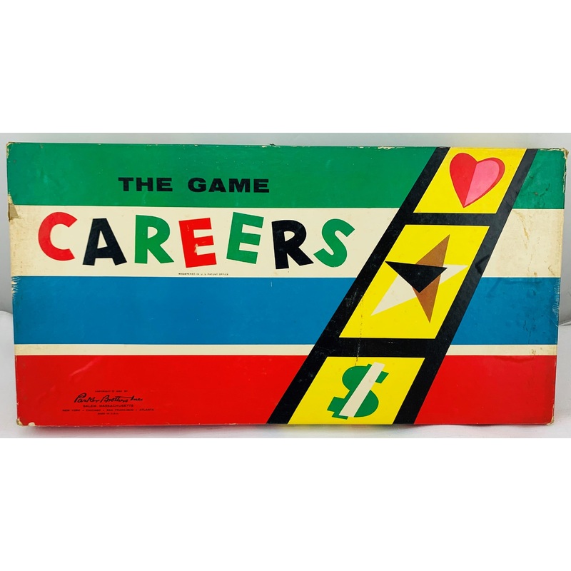 Careers Board Game – 1956 – Parker Brothers – Great Condition