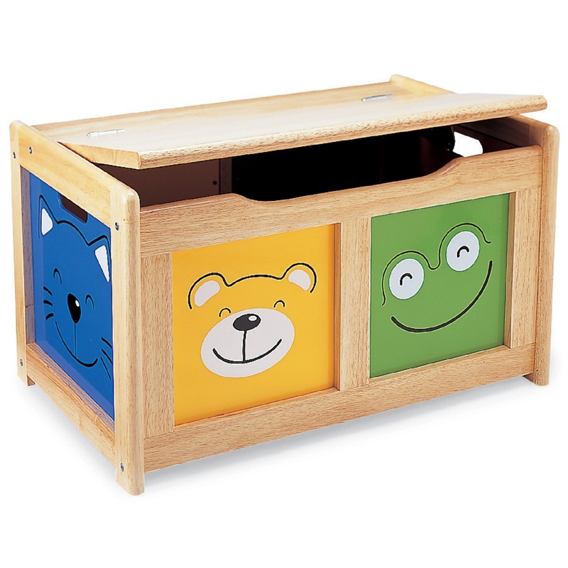 Childrens Animal Friends Toy Box