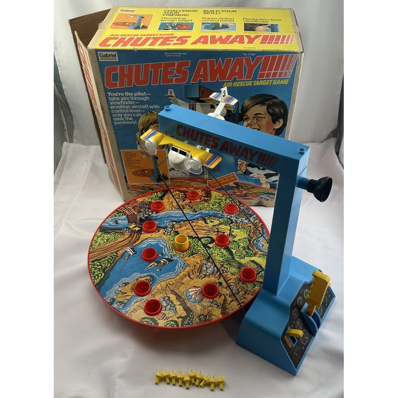 Chutes Away!!!!! Game – 1977 – Gabriel – Great Condition