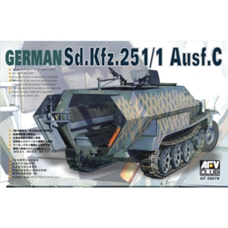 German Sd.Kfz.251/1 Ausf.C 1:35 Scale Model Kit