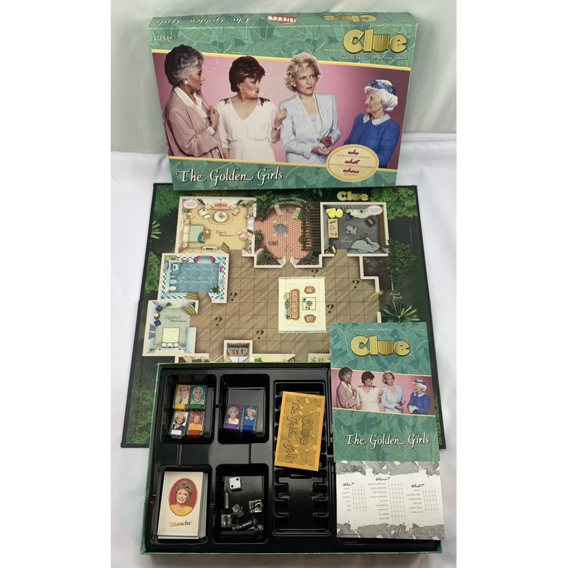 Golden Girls Clue Game – USAopoly – Great Condition