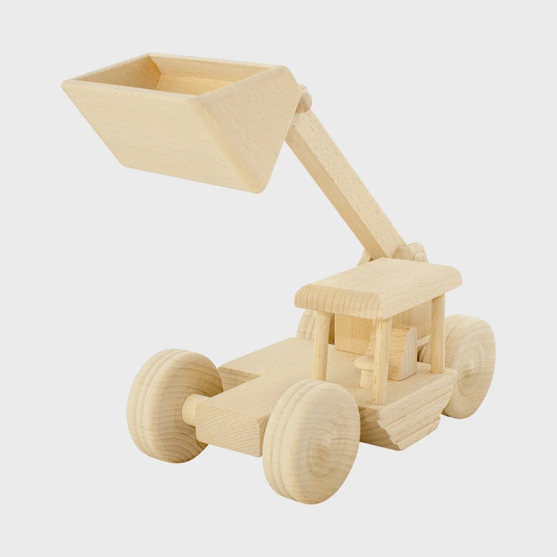 Jasio Toys – Wooden Excavator Jett