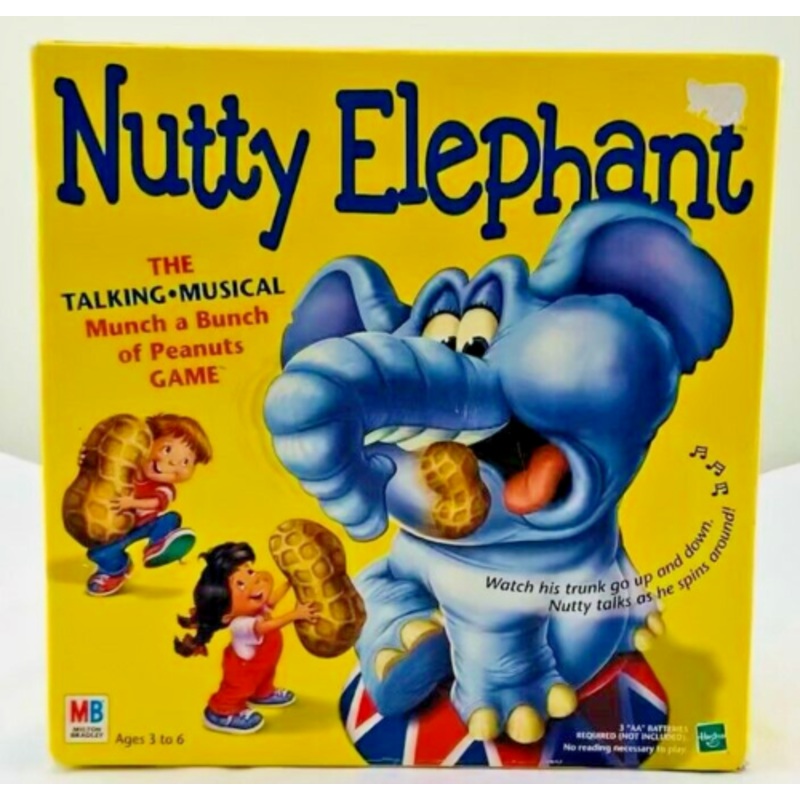 Nutty Elephant Game – 2000 – Milton Bradley – New