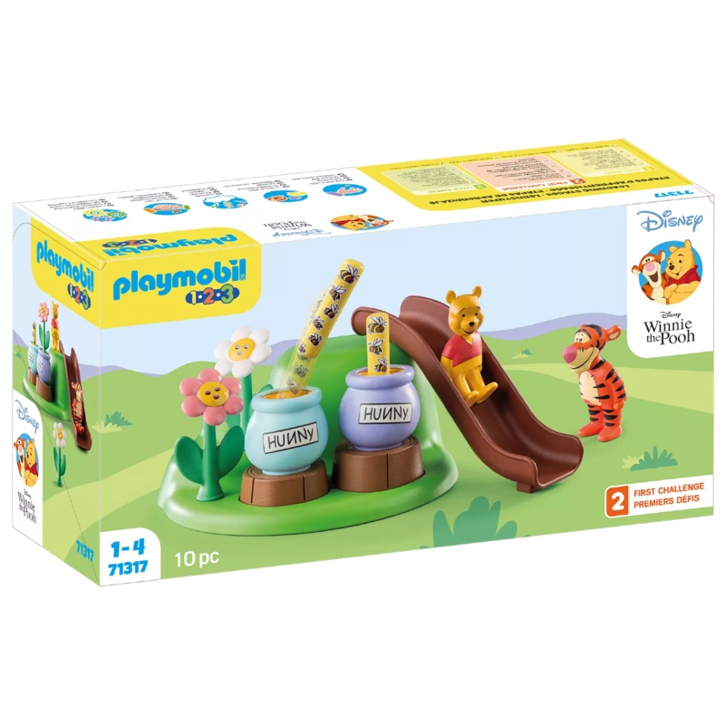 Playmobil – 71317 | 1.2.3 Disney:  Winnie’s & Tigger’s Bee Garden