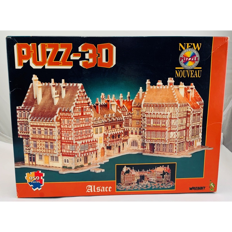 Puzz 3D Alsace  – 1995 – Wrebbit – New