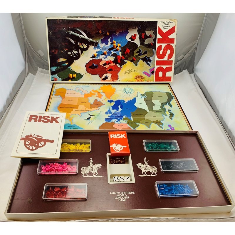 Risk Game – 1975 – Parker Brothers – Great Condition