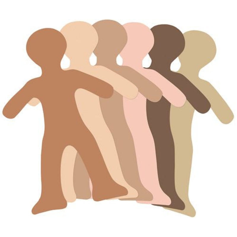 Zart – Human Paper Shapes 50 Piece