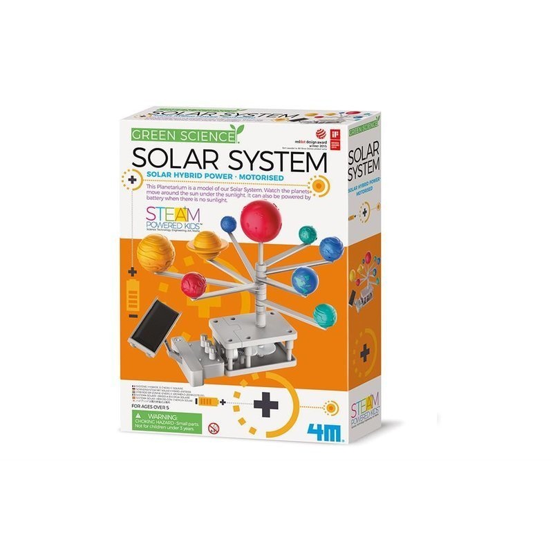 4M – P3416 | KidzLabs: Motorized Solar System Planetarium