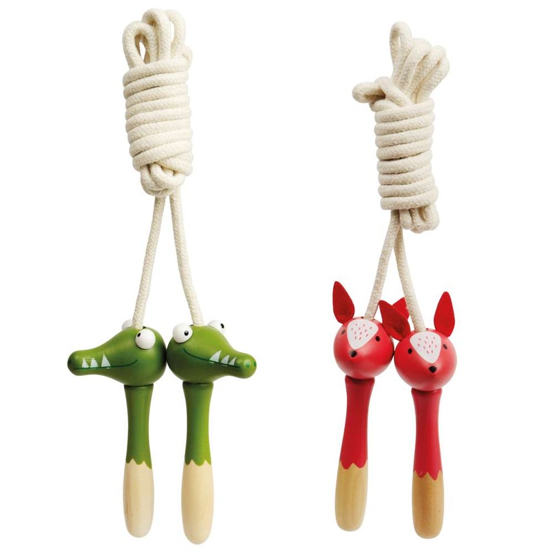 Animal Skipping Ropes – Fox & Crocodile (Pk 2)