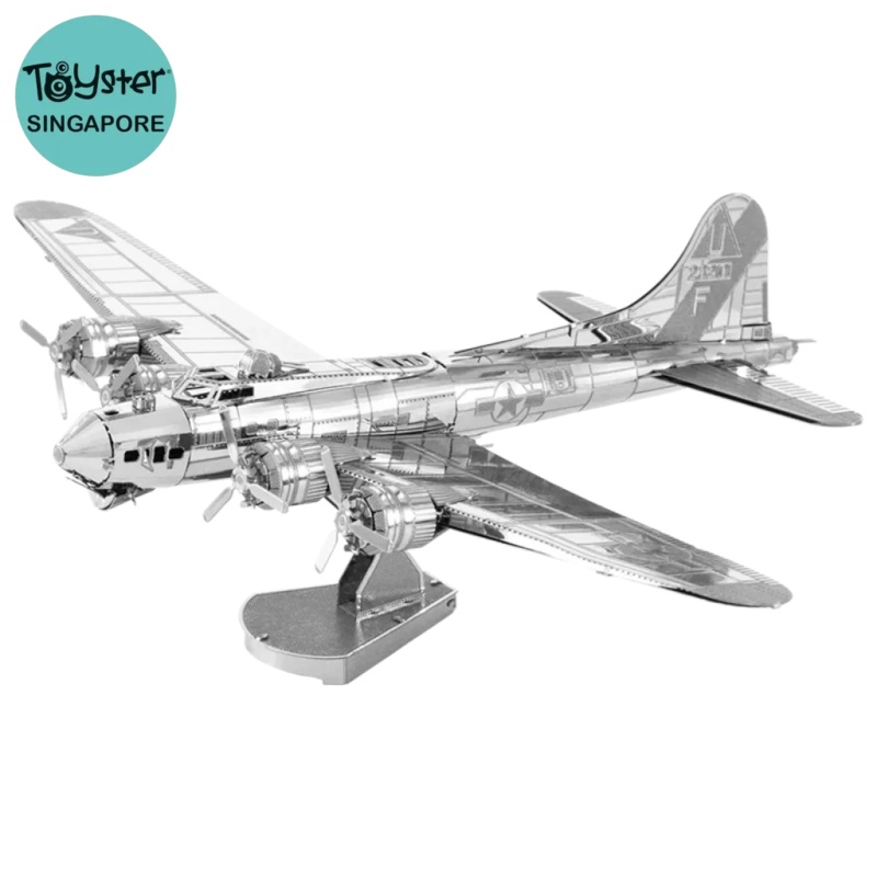 B- 17 Flying Fortress 3D DIY Metal Jigsaw Puzzle