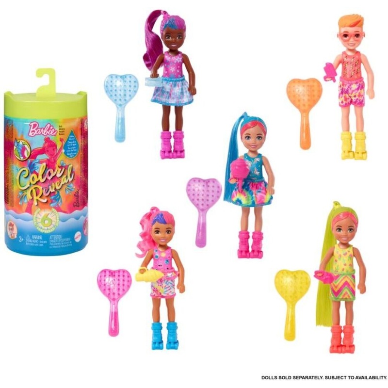 Barbie Colour Reveal Neon Doll