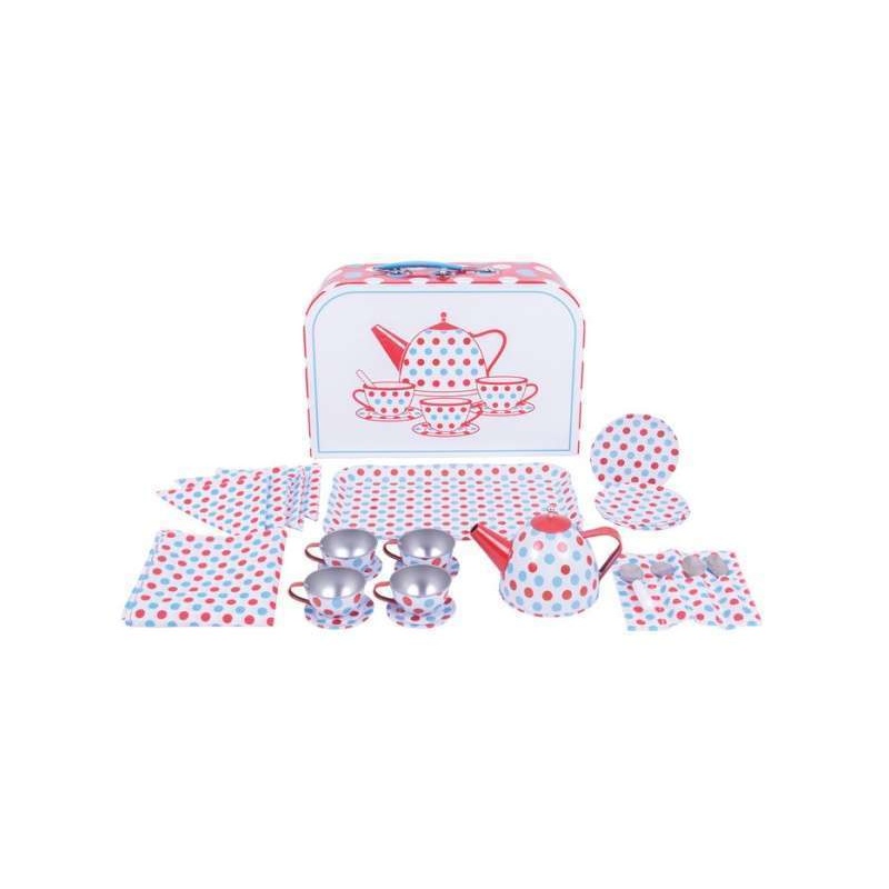 Big Jigs Spotted Tea Set in Carry Case