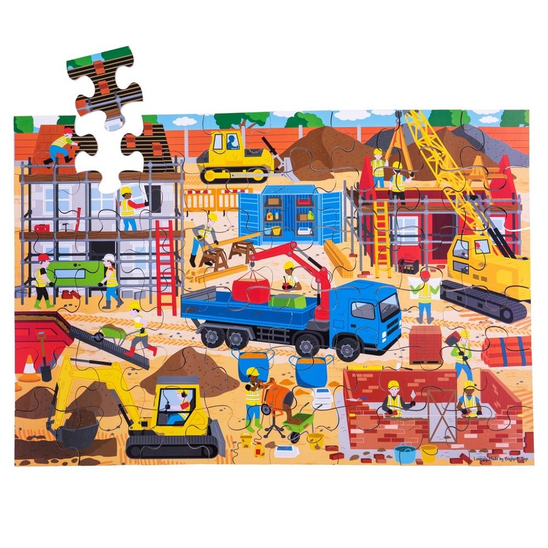 Construction 48 piece Floor Puzzle