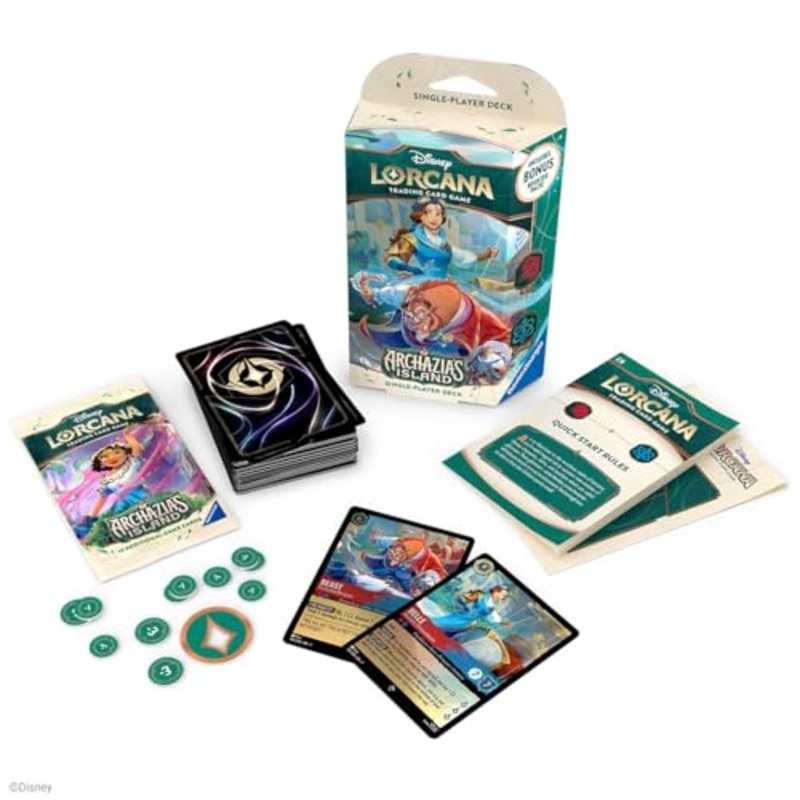 Disney – 984890 | Lorcana – Archazia’s Island – Ruby and Sapphire Starter Deck