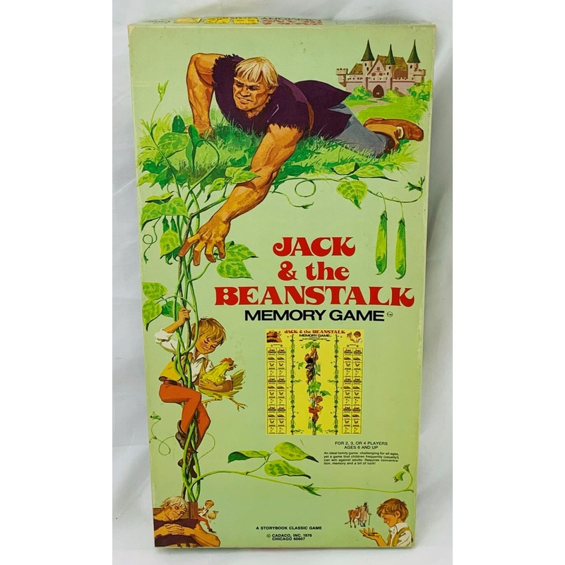 Jack and the Beanstalk Game – 1976 – Cadaco – Great Condition