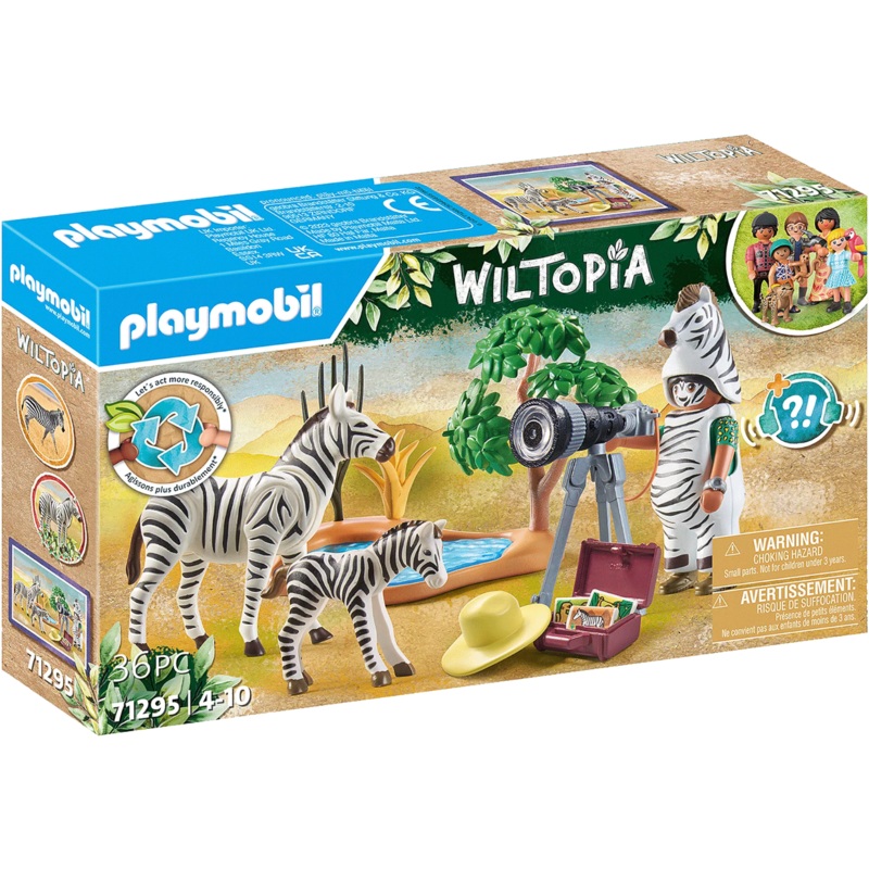 Playmobil – 71295 | Wiltopia: Animal Photographer