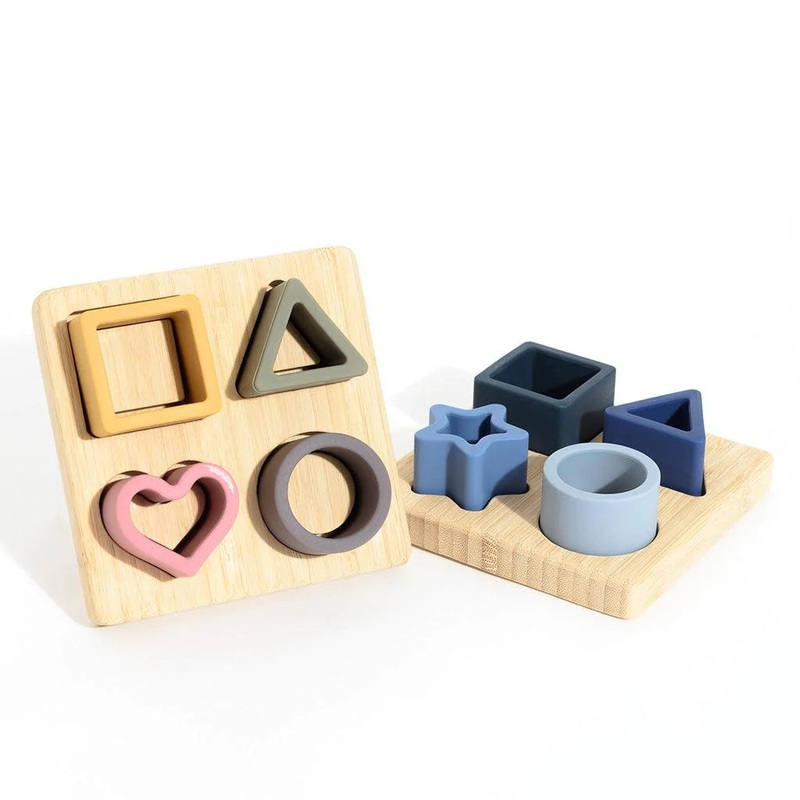 Silicone and Bamboo Puzzle