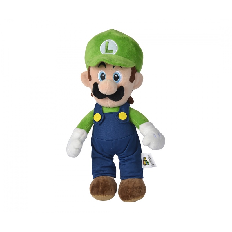 Super Mario Luigi Plush 30cm