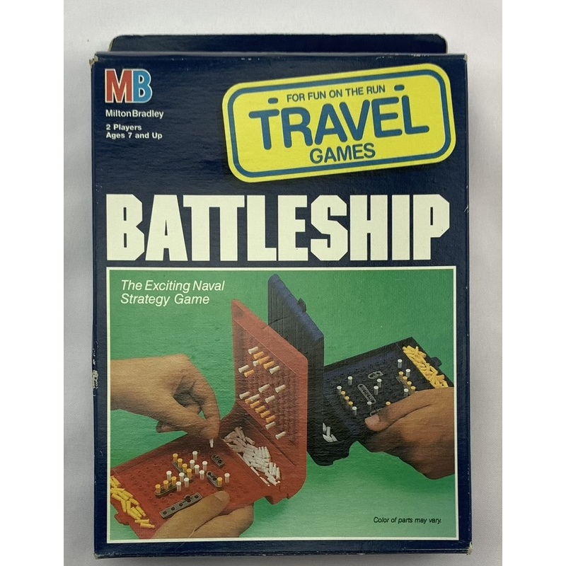 Travel Battleship Game – 1989 – Milton Bradley – New