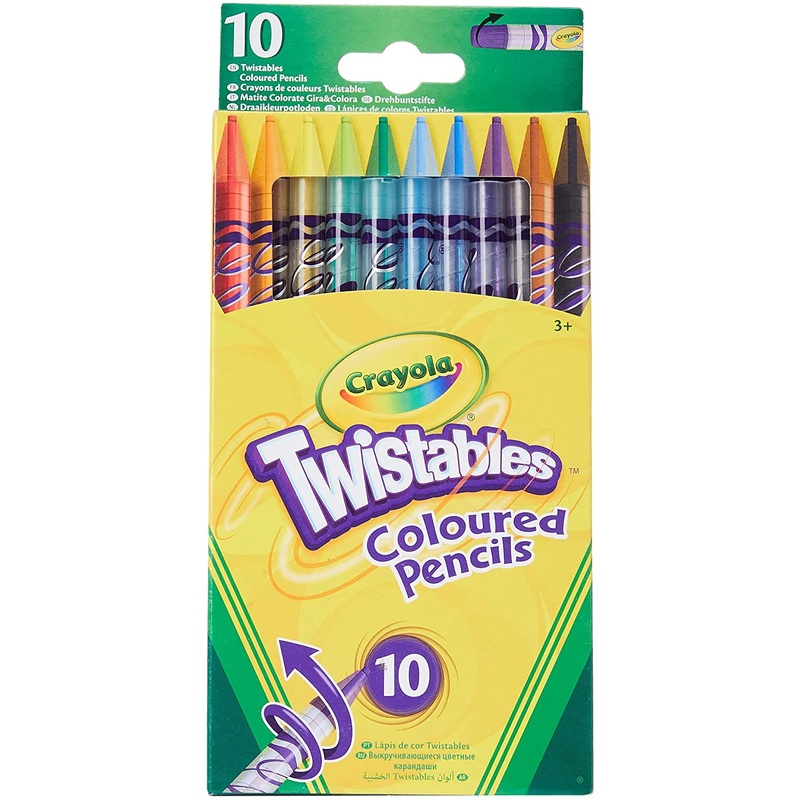 Crayola 10 Twistable Pencils